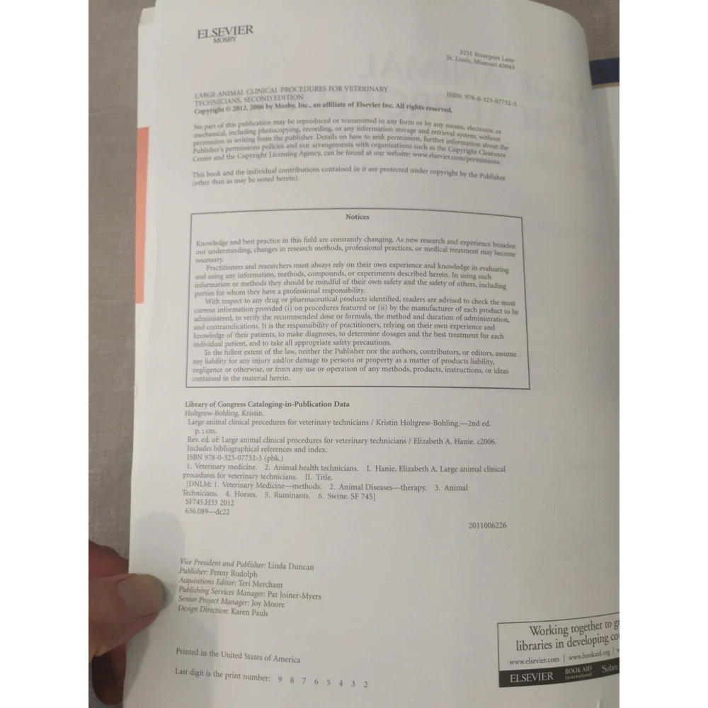 Large Animal Clinical Procedures for Veterinary Technicians